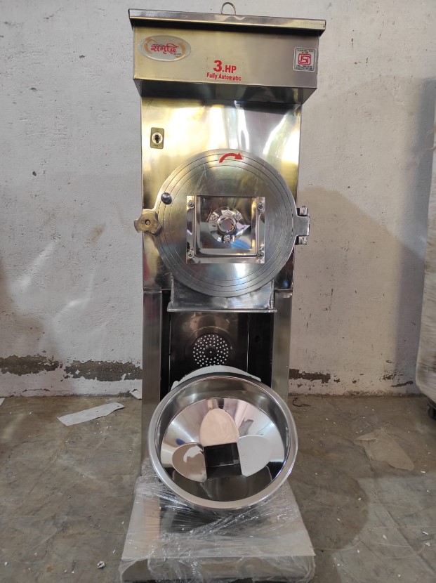 3HP SS 2in1 Pulverizer Machine for Flour and Spices Grinding